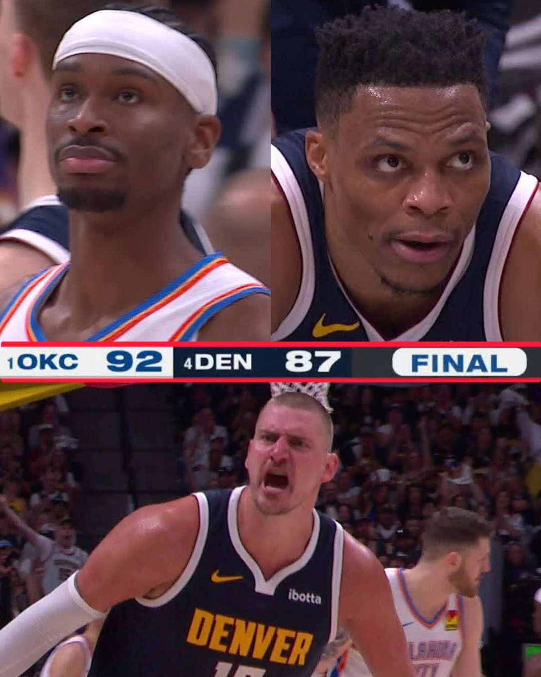 老鹰灭掘金，豪取三连胜